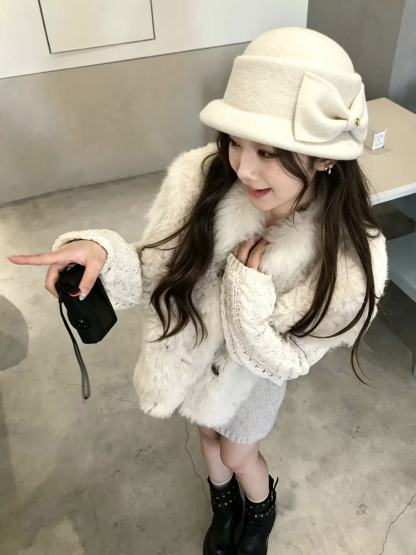 CHANEL ダブルC ウールバケットハット【50％割引+送料無料】