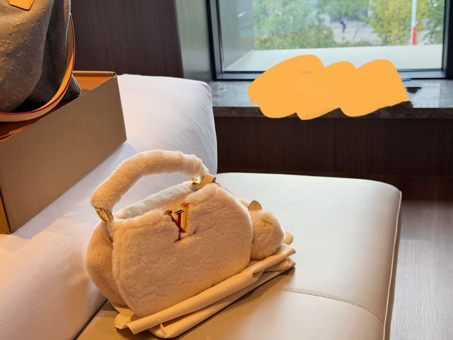 LV ウール製ハンドバッグ【50％割引+送料無料】