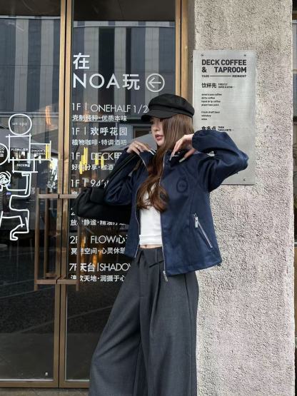 DIOR 刺繍ロゴ入りディアスキン・フーデッドジャケット【50％割引+送料無料】