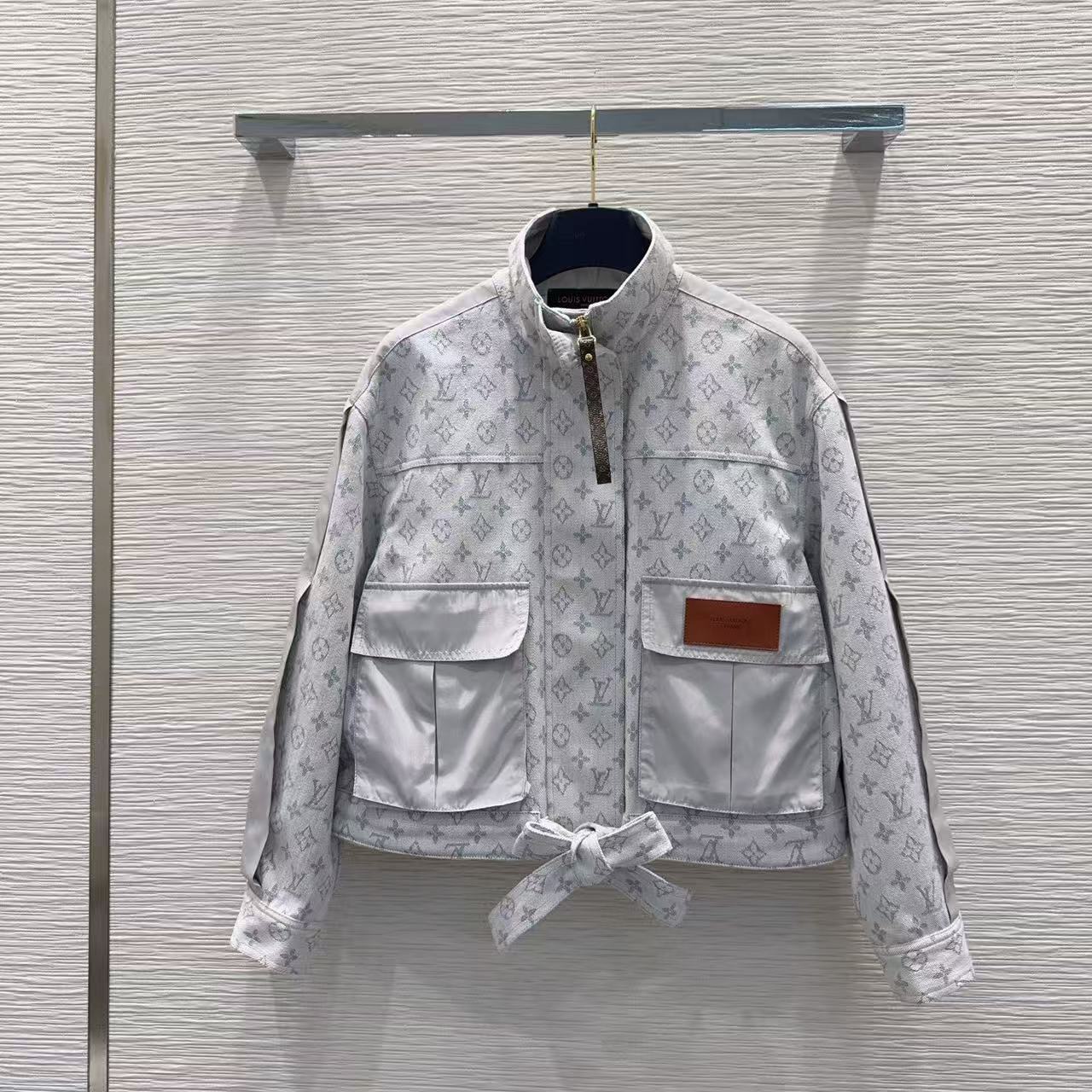 LV 2ポケット・プリントデニムジャケット【50％割引+送料無料】