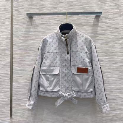 LV 2ポケット・プリントデニムジャケット【50％割引+送料無料】
