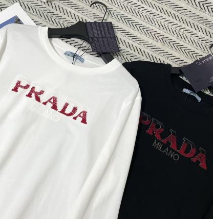 PR4DA グラデーションレター長袖Tシャツ【50％割引+送料無料】