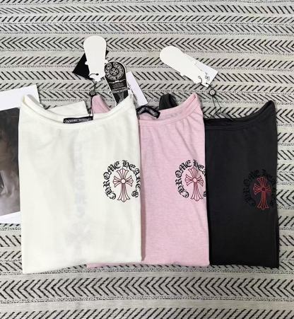 Chrome Hearts サンスクリット語長袖Tシャツ【50％割引+送料無料】