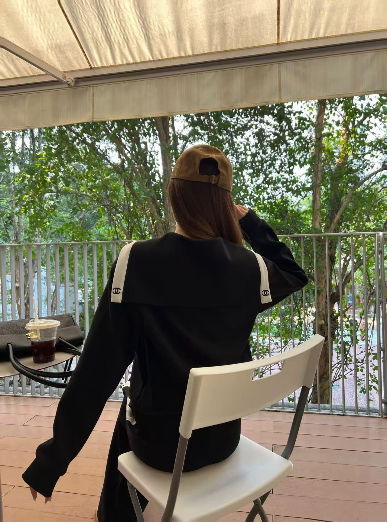 CHANEL風 襟付きジャケット＆パンツ セットアップ【50％割引+送料無料】