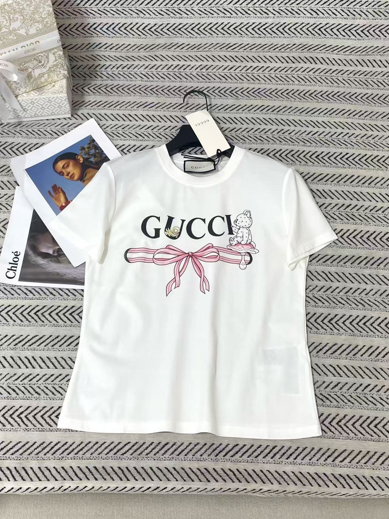 GUCC1 レターTシャツ【50％割引+送料無料】