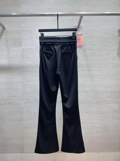CHANE1 レターフレアパンツ【50％割引+送料無料】
