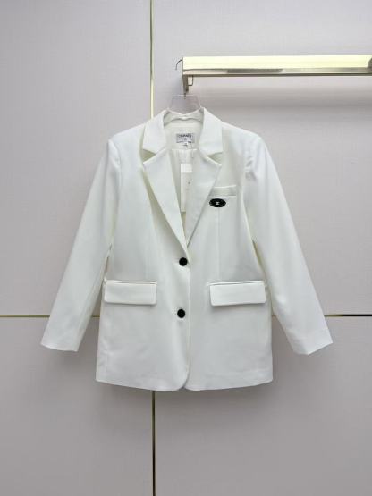 CHANE1 ダブルC シンプルスーツジャケット【50％割引+送料無料】