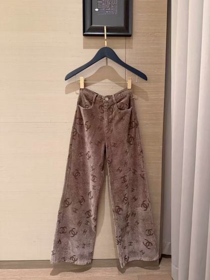 CHANEL ダブルC デニムパンツ【50％割引+送料無料】