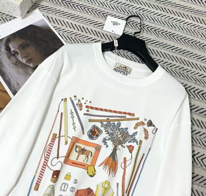 HEREM5 ポニー柄長袖Tシャツ【50％割引+送料無料】