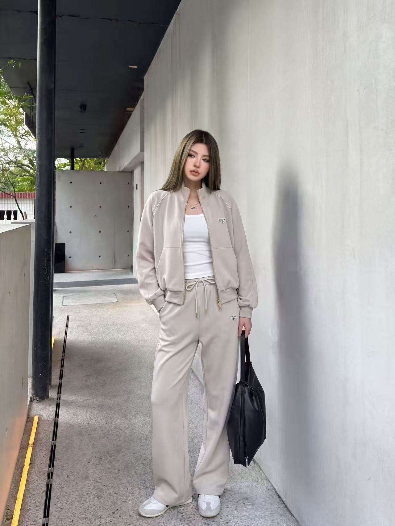 PR4DA ジップアップジャケット＆ロングパンツ セットアップ【50％割引+送料無料】