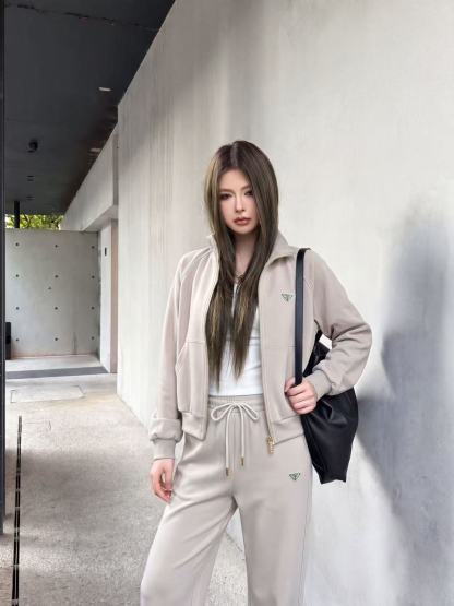 PR4DA ジップアップジャケット＆ロングパンツ セットアップ【50％割引+送料無料】