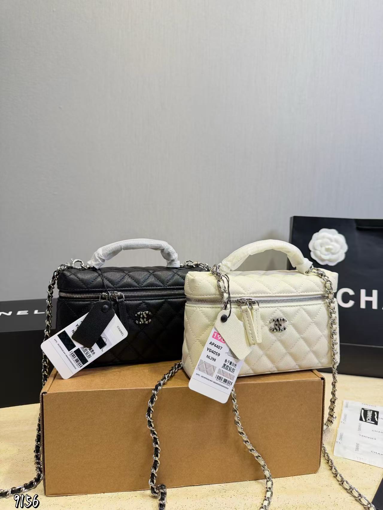 CHANE1 ダブルCチェーンハンドバッグ【50％割引+送料無料】