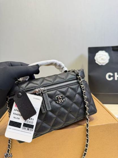 CHANE1 ダブルCチェーンハンドバッグ【50％割引+送料無料】