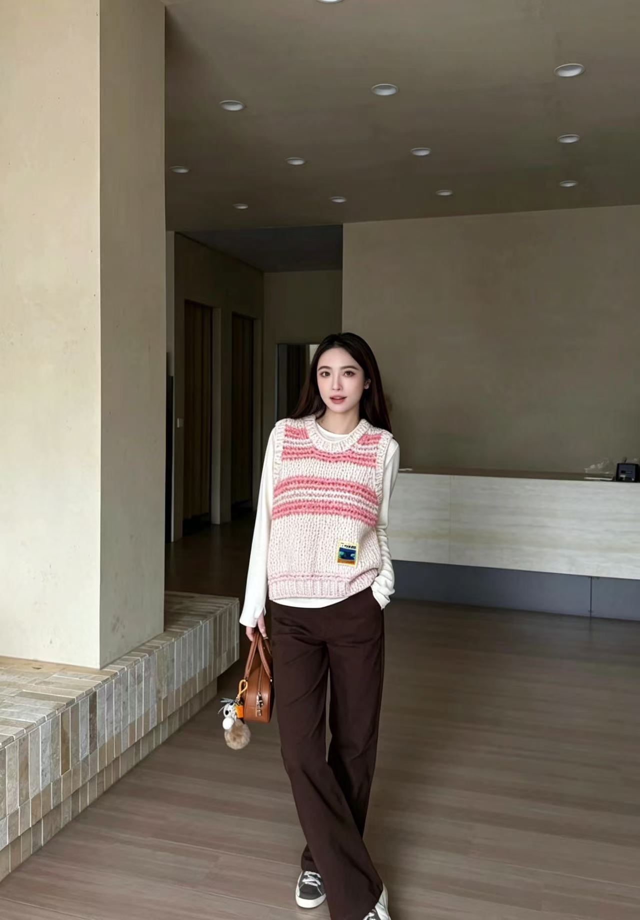 CHANEL マルチカラー・ダブルC ウールベスト【50％割引+送料無料】