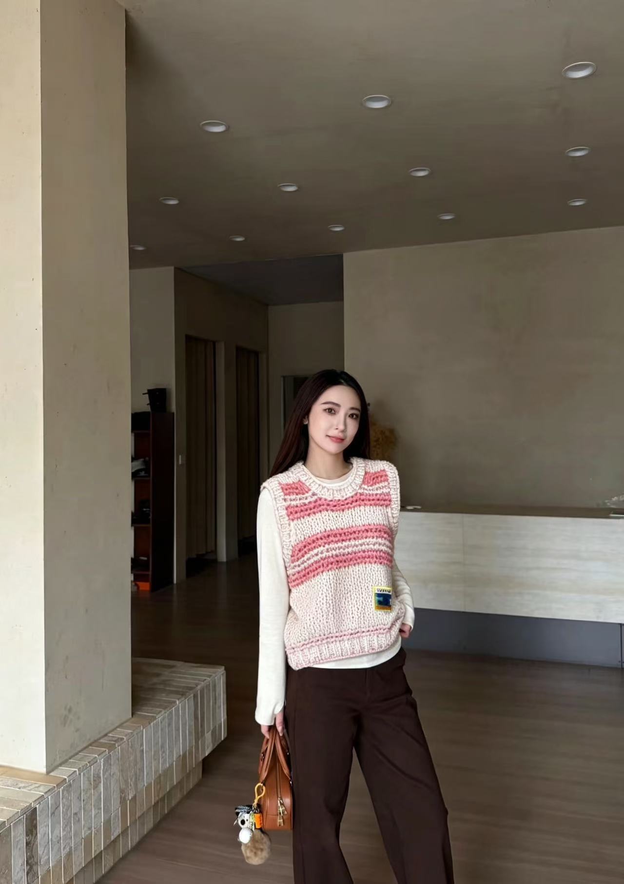 CHANEL マルチカラー・ダブルC ウールベスト【50％割引+送料無料】