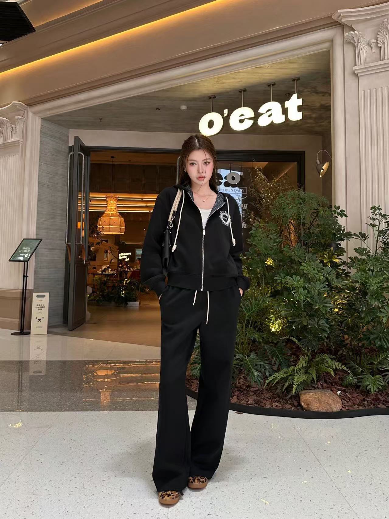 DIOR ジップアップジャケット＆パンツ セットアップ【50％割引+送料無料】
