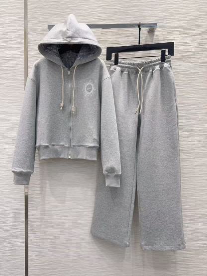 DIOR ジップアップジャケット＆パンツ セットアップ【50％割引+送料無料】