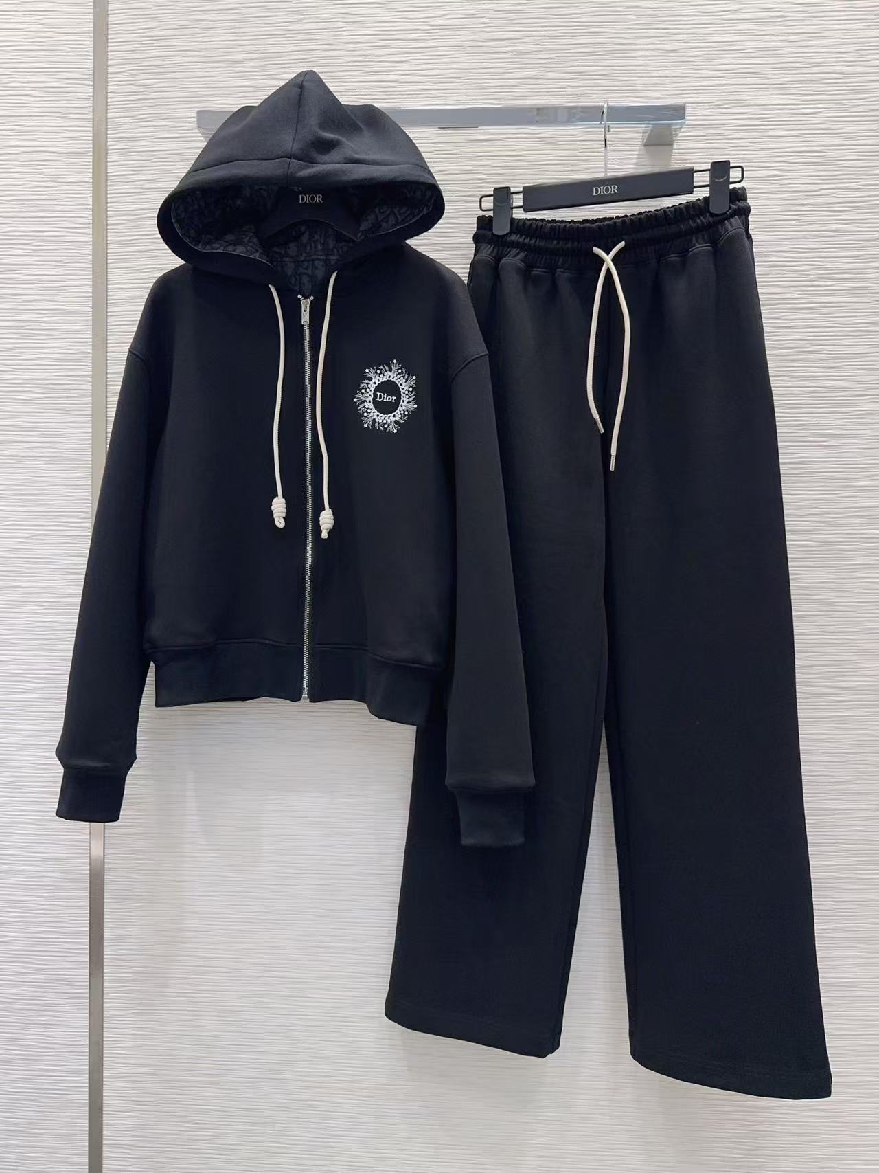 DIOR ジップアップジャケット＆パンツ セットアップ【50％割引+送料無料】