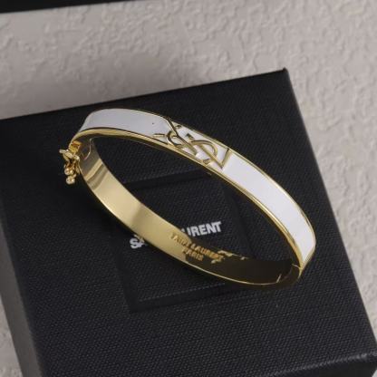 YSL シンプルロゴブレスレット【50％割引+送料無料】