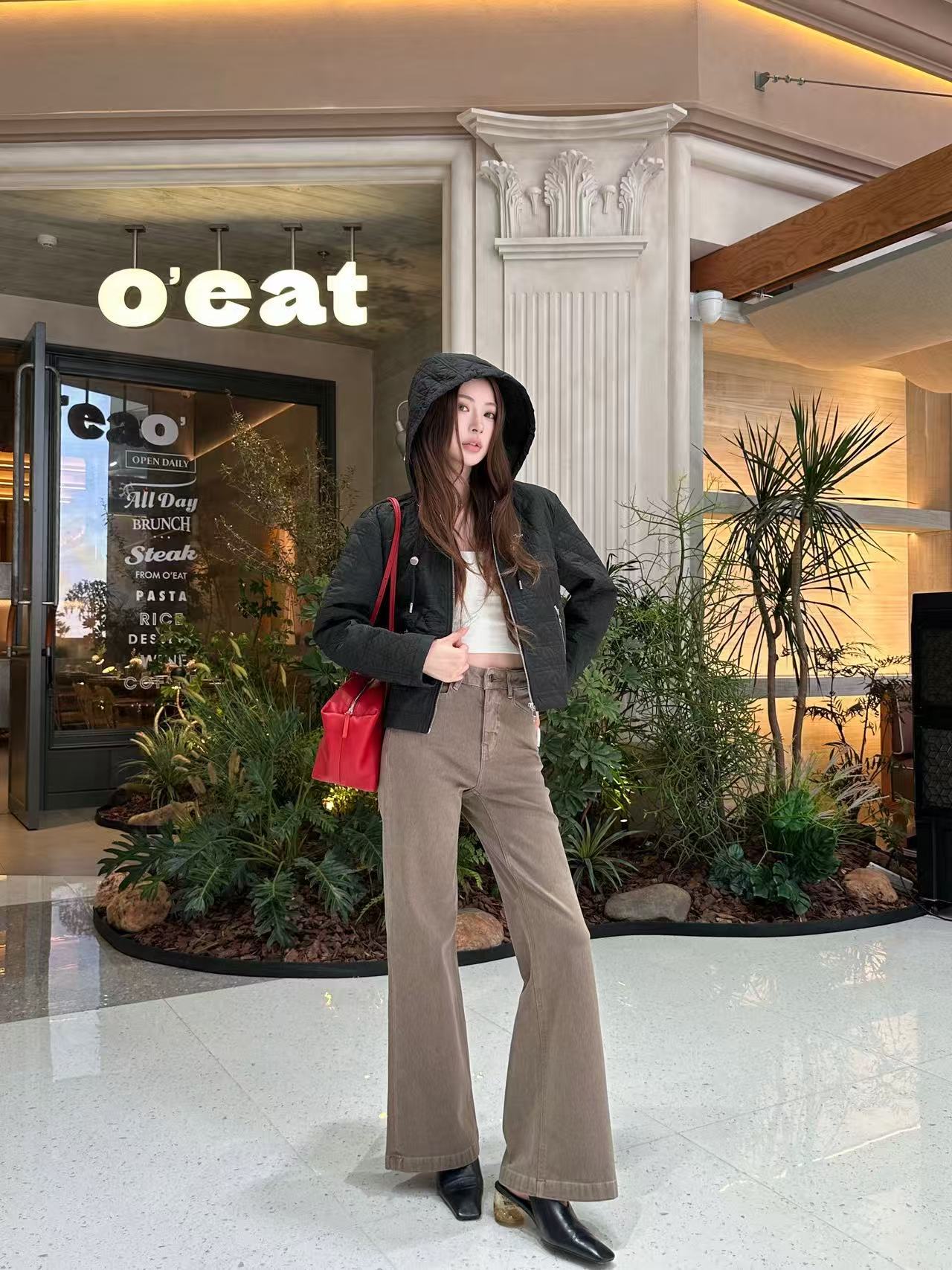 DIOR 格子柄フード付きショートジャケット【50％割引+送料無料】