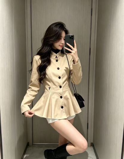DIOR シングルボタン・ラッフルシャツ【50％割引+送料無料】