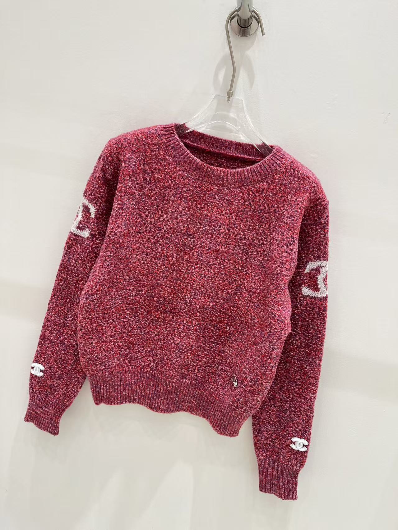 CHANE1 シンプルダブルCセーター【50％割引+送料無料】