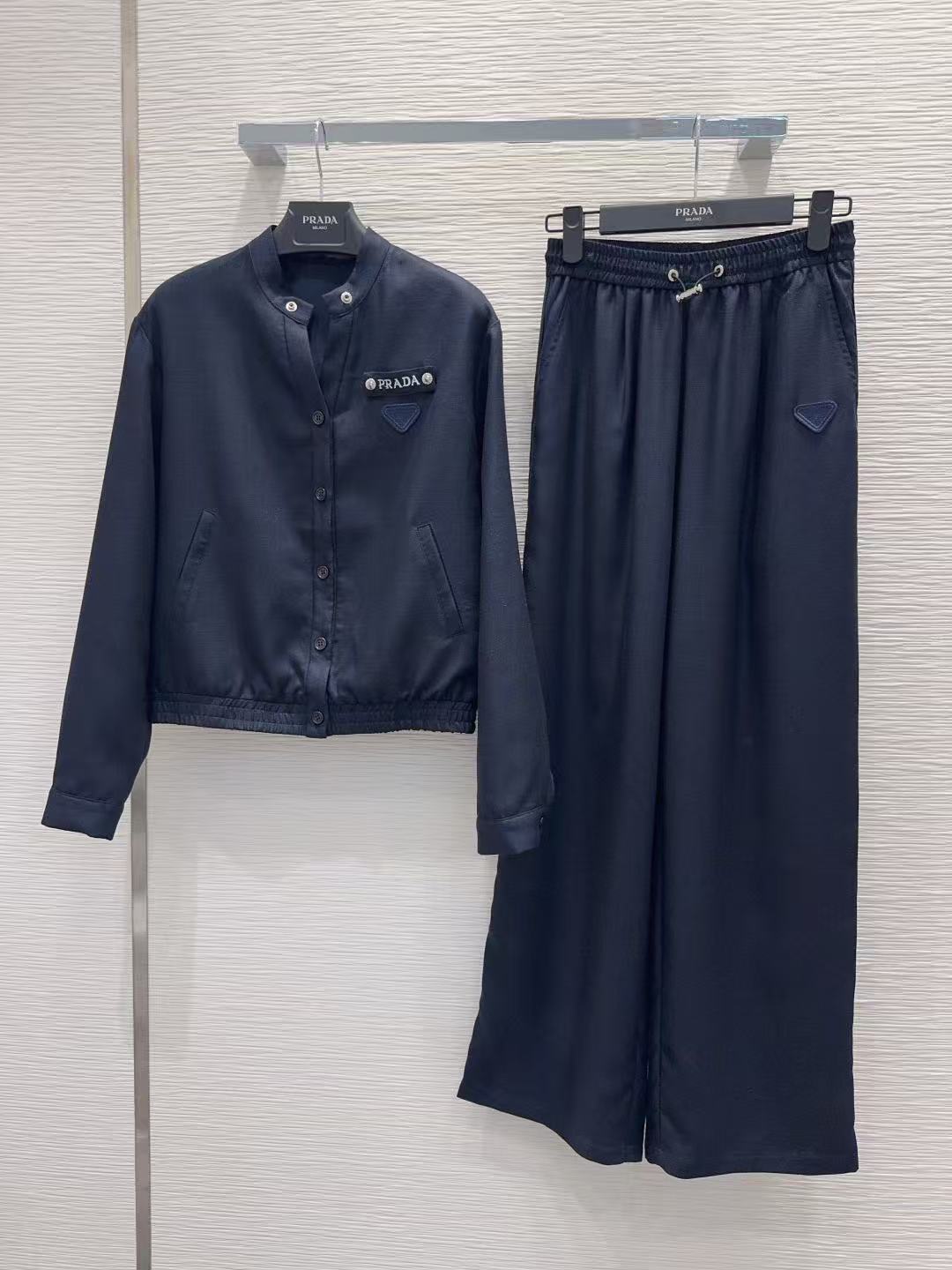 PR4DA レターボタンジャケット＋パンツ ツーピースセット【50％割引+送料無料】