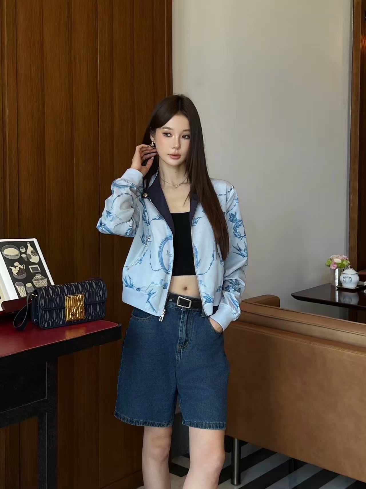 DIOR リバーシブル プリントジャケット【50％割引+送料無料】