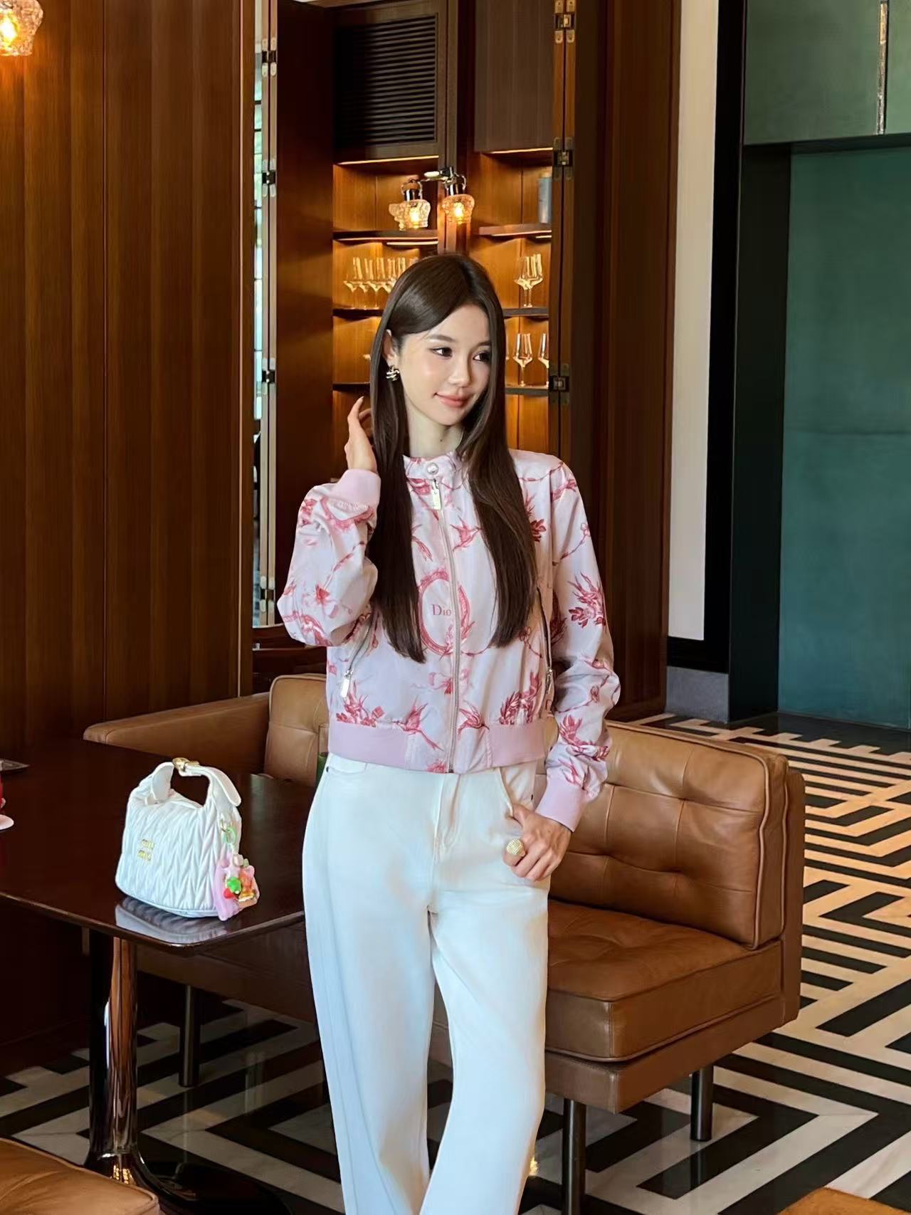 DIOR リバーシブル プリントジャケット【50％割引+送料無料】