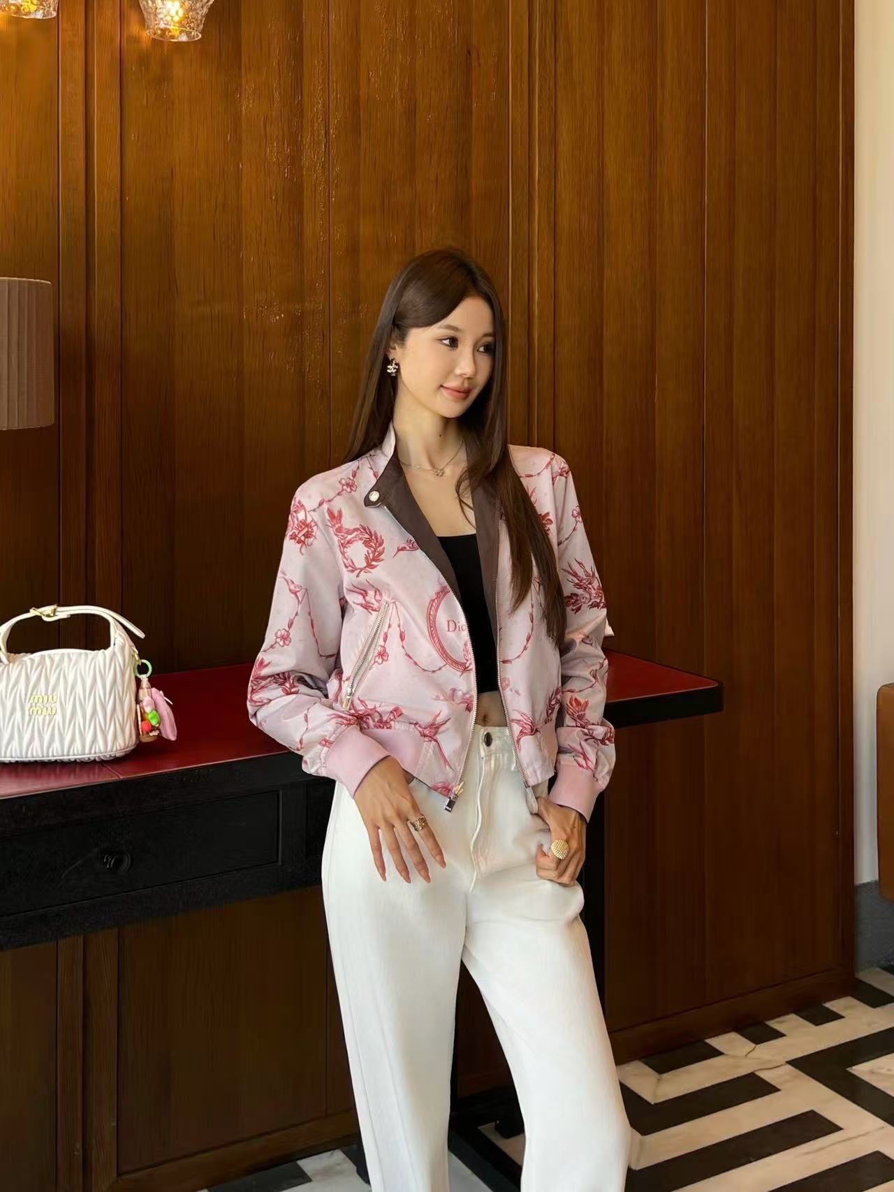 DIOR リバーシブル プリントジャケット【50％割引+送料無料】