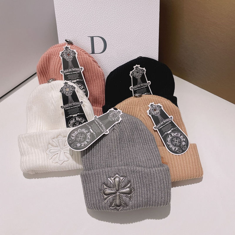 🧶[Iv] クロウハートニットビーニー【50％割引+送料無料】🧶