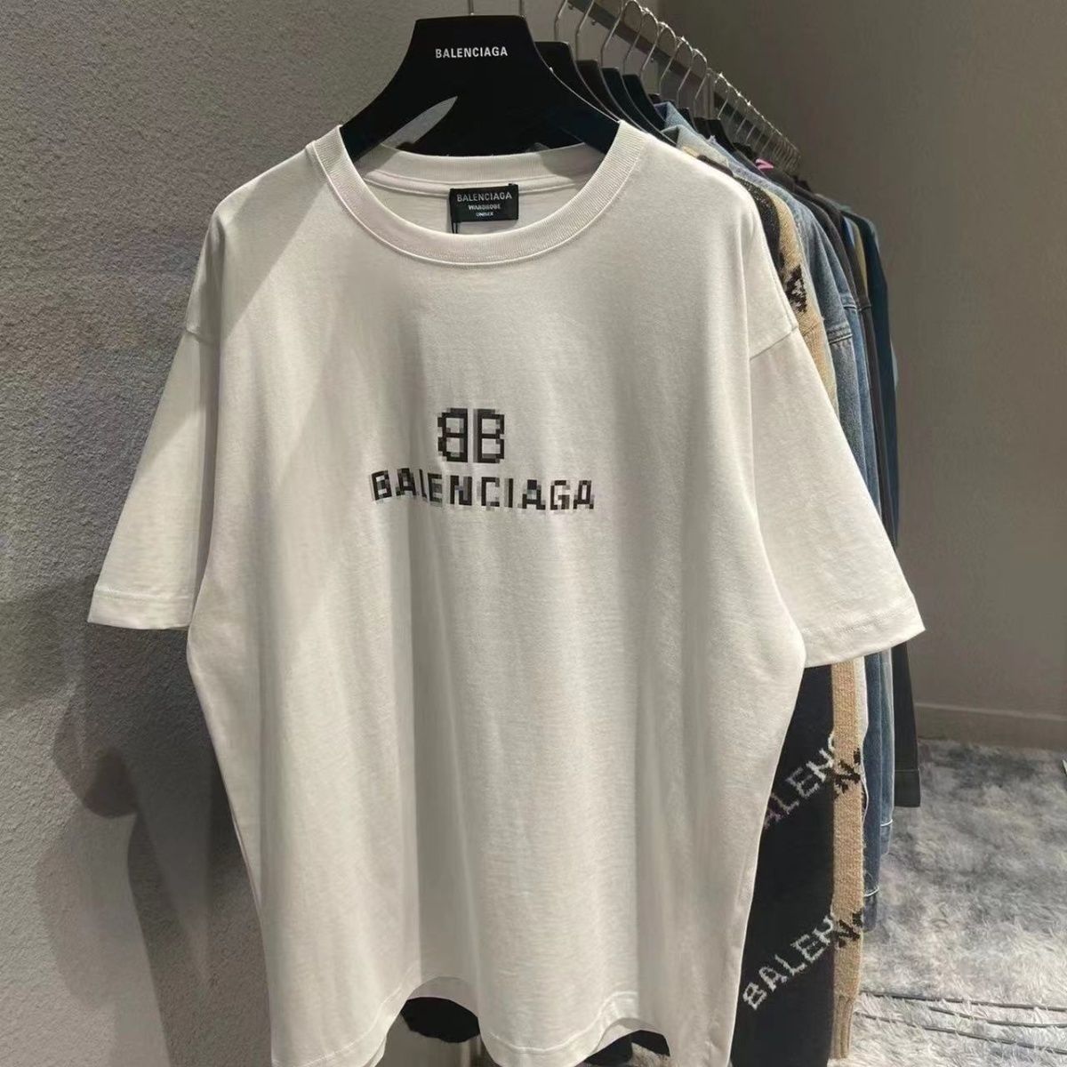 BAIENCIAGE高品質ルーズフィットTシャツ【 50％割引+送料無料】532