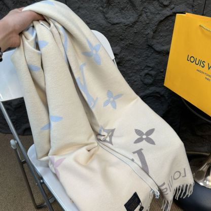 [L0UIS VUITT0N]🧣グラデーション カシミア スカーフ🧣【50％割引+送料無料】