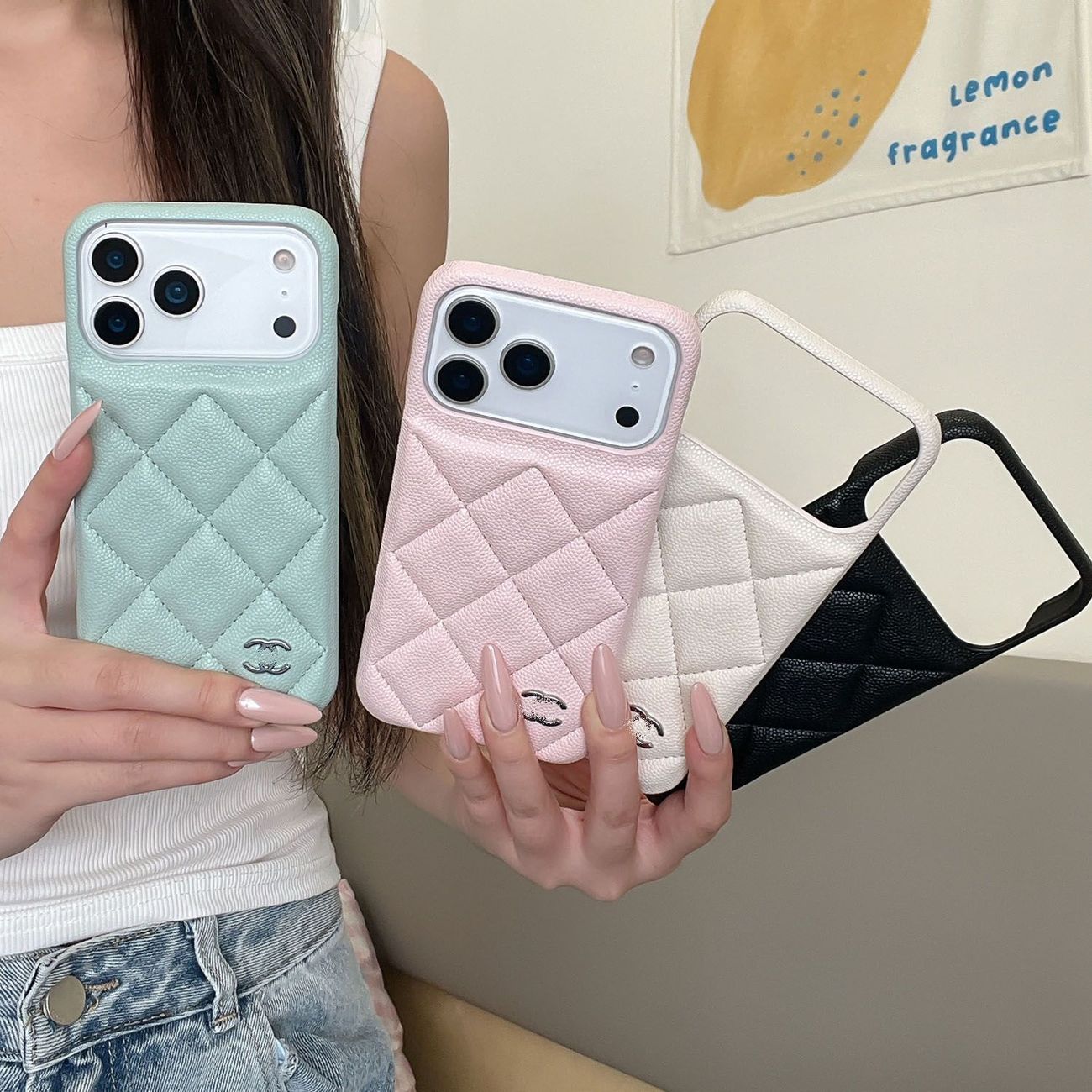 📱シャネルのフルカバースマホケース💎