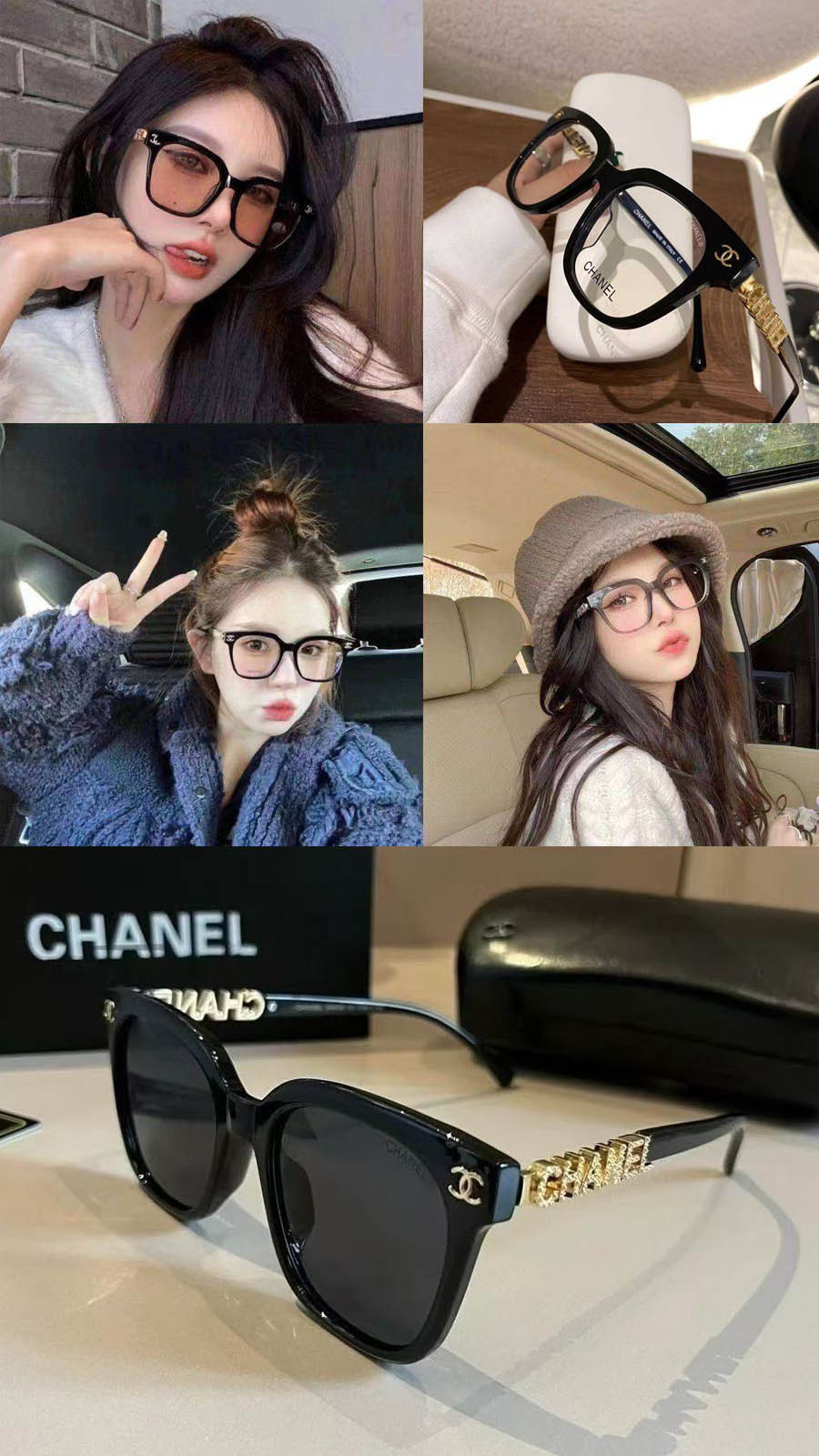 CHANE1 サングラス - ナチュラルルックミラー  高品質