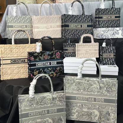 👜DI0R 刺繍トートバッグ【50％割引+送料無料】👝