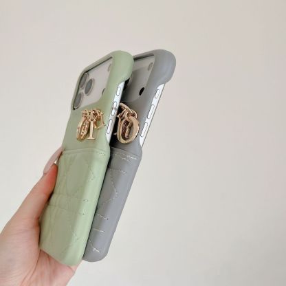 📱Di0r レザースマホケース💎