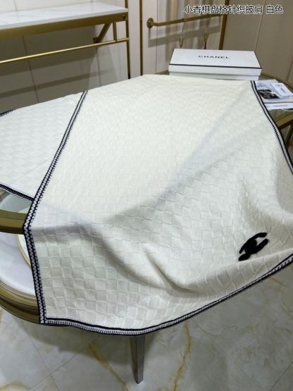 [CHANE1]🧣リバーシブルウールスカーフ🧣【50％割引+送料無料】