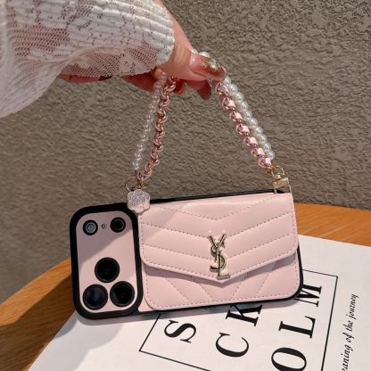 📱YSLチェーンスマホケース💎