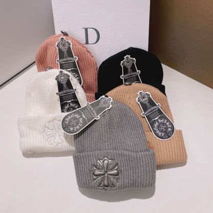 🧶[Iv] クロウハートニットビーニー【50％割引+送料無料】🧶