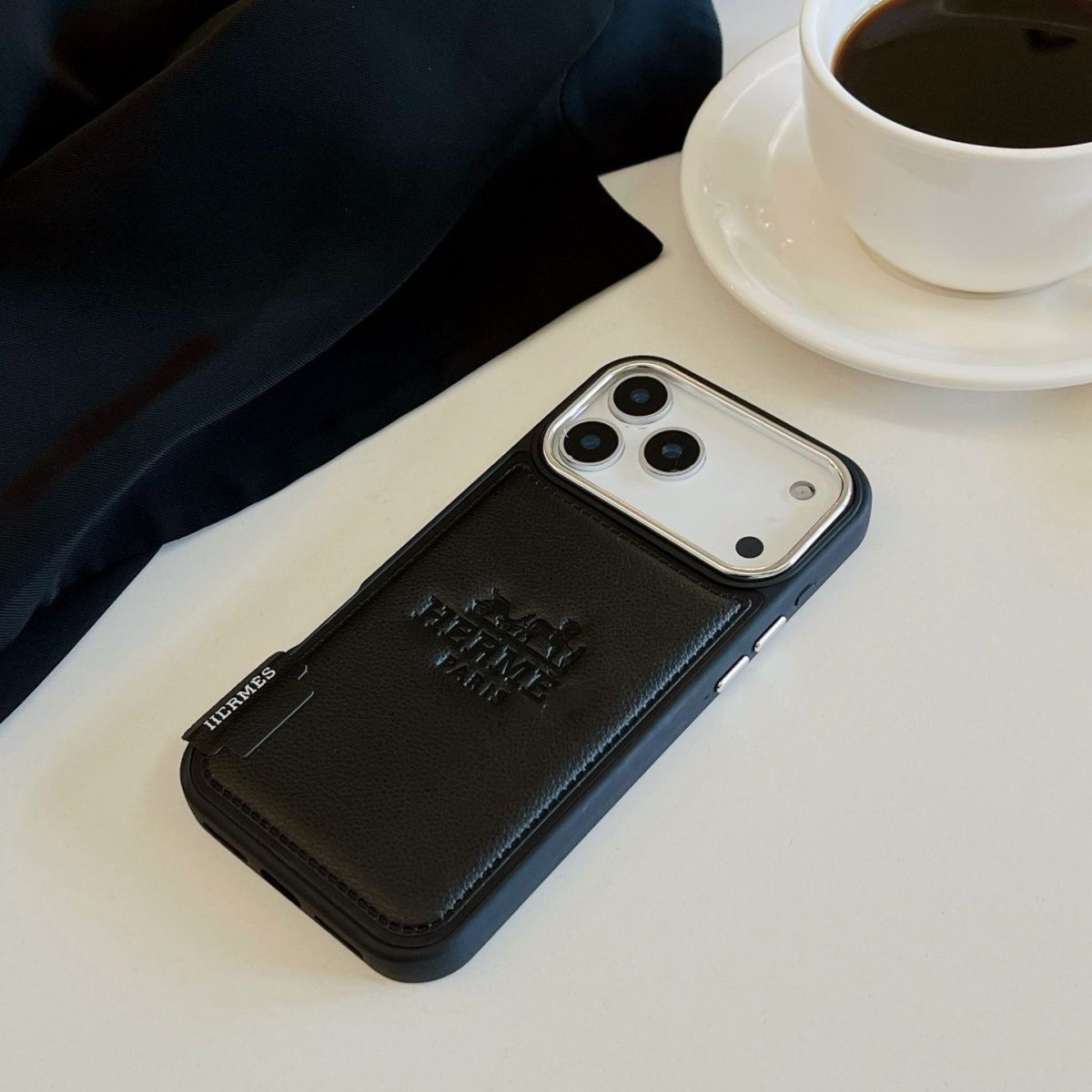 [DI0R]24新着📿カードケース 携帯電話ケース📿📱パール【50％割引+送料無料】