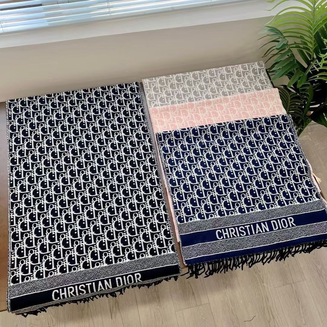 [DI0R]🧣フリンジ付きウールスカーフ🧣【50％割引+送料無料】