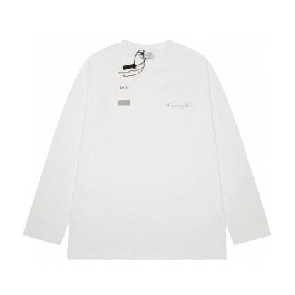 [DI0R]レタープリントロングスリーブTシャツ【 50％割引+送料無料】