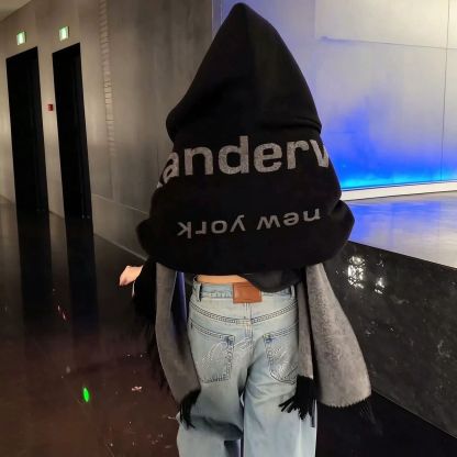 🧣aIexanderwang フード付きショール