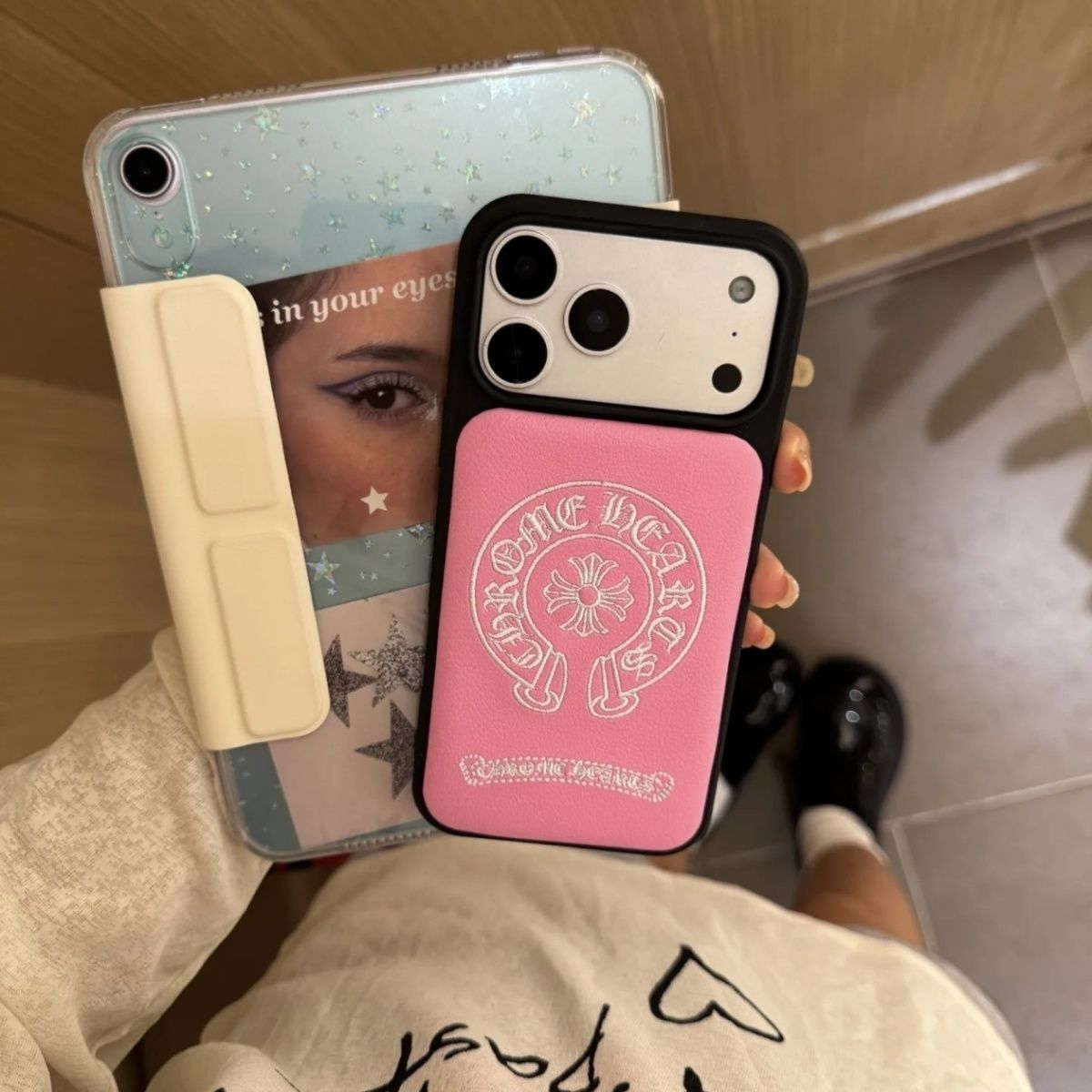 [Copy]📱Chr0me Hearts スマホケース4💎