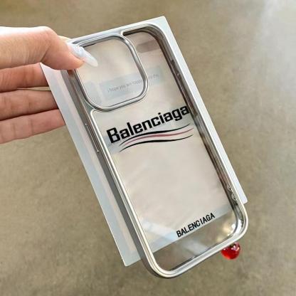 BALENC1AGA新しい透明エッジ携帯電話ケース📱【50％割引+送料無料】