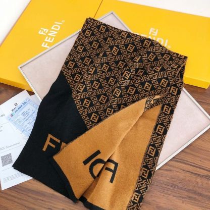 [FEND1]🧣フリンジ付きウールスカーフ🧣【50％割引+送料無料】