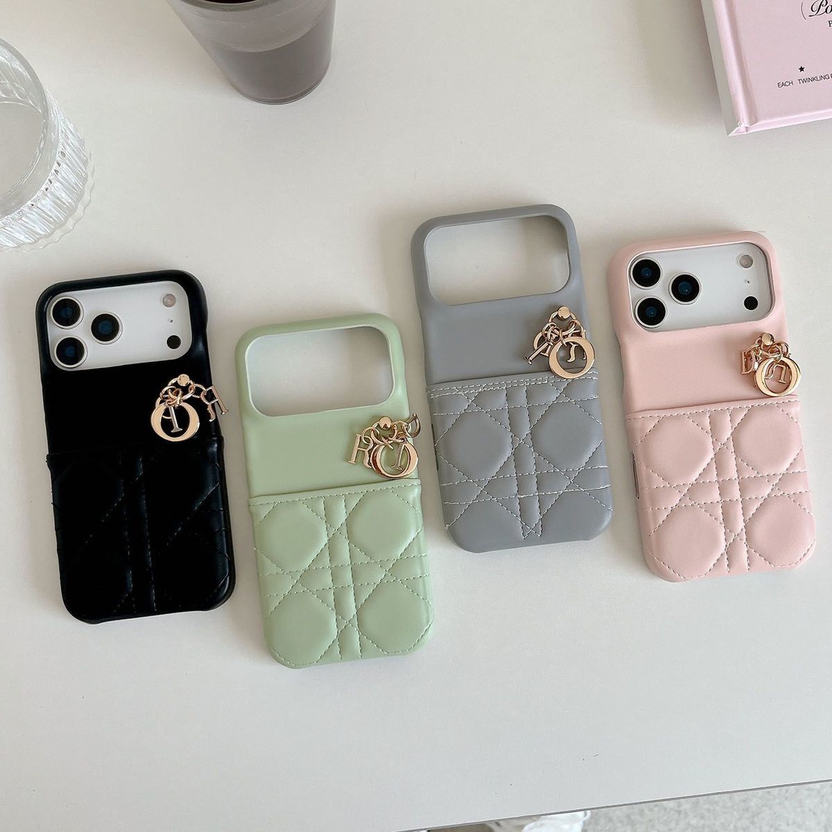 📱Di0r レザースマホケース💎