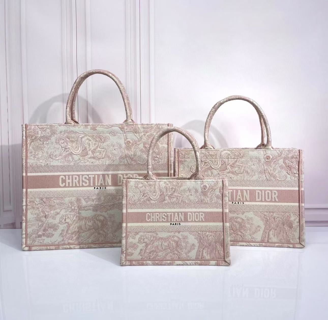 👜DI0R 刺繍トートバッグ【50％割引+送料無料】👝