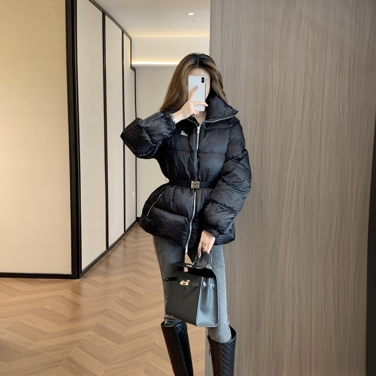 Miu Miu ロングダウンジャケット